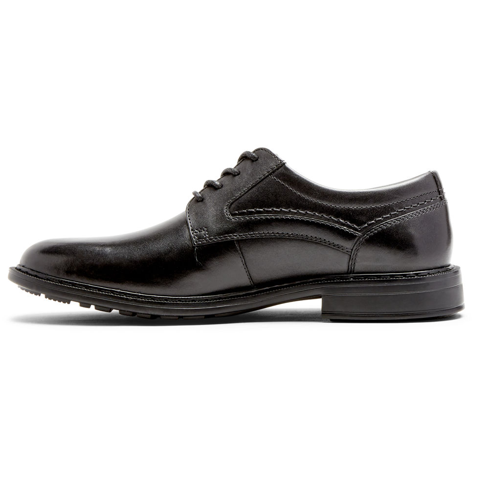 Oxfords Rockport Hombre Mexico - Tanner Plain Toe Negros - CJPXI3124